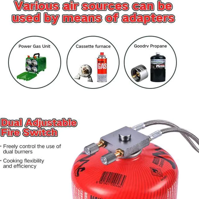 Alt view image 4 of 7 - BRS-32 Portable Camping Stove, Foldable, Adjustable Control, and Carrying Case Included - Experience Hassle-Free Outdoor Cooking