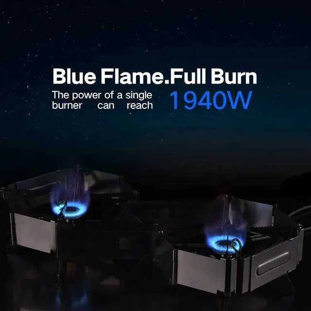 Alt view image 5 of 7 - BRS-32 Portable Camping Stove, Foldable, Adjustable Control, and Carrying Case Included - Experience Hassle-Free Outdoor Cooking