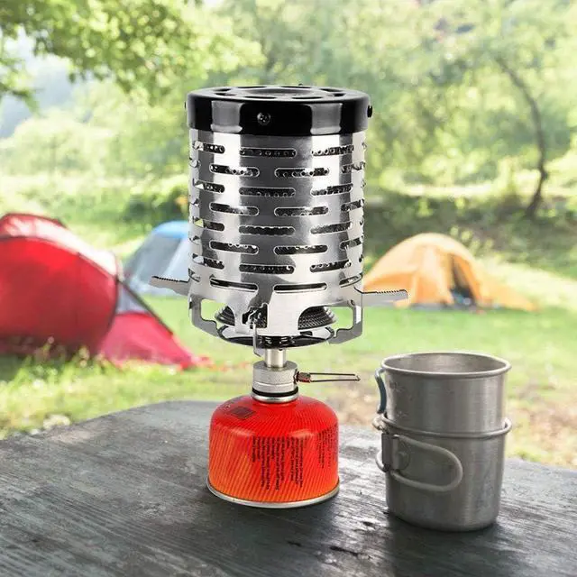 Alt view image 2 of 7 - Mini Stove Heating Cover Stainless Steel Portable Warming Outdoor Heater Folding Warming Stove Cover Portable Stainless Steel Tent for Outdoor Backpacking Hiking