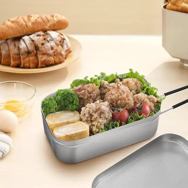 Alt view image 7 of 7 - Lixada Mini Folding Stove Lunch Box Steaming Rack Combo Set for Picnic Camping Hiking Fishing Mountaineering