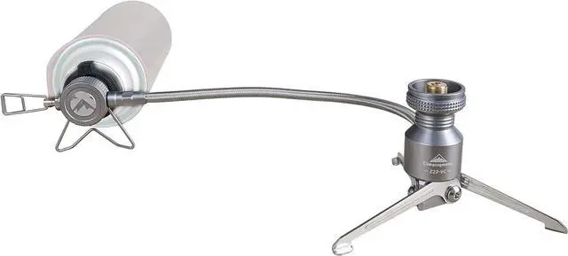 Main image of Butane Adapter Stand Type Remote Stove for Camping Backpacking Butane Gas Fuel Canister w/hose Z23-VC