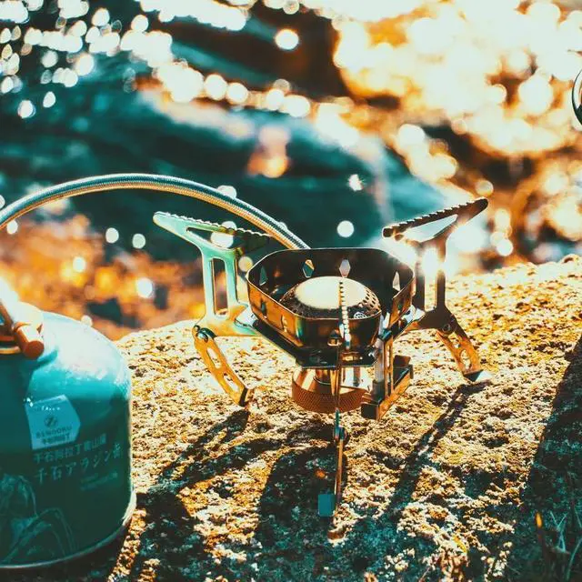 Alt view image 7 of 7 - widesea 3500W Camp Stove, Windproof Collapsible Camping Gas Stove, Portable Backpacking Stove with Piezo Ignition for Outdoor Backpacking, Hiking and Picnicking