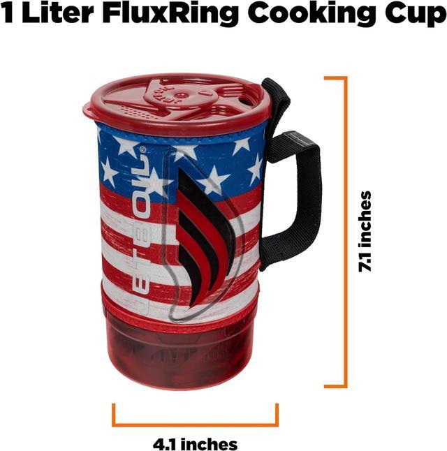 Alt view image 3 of 7 - Jetboil Flash Camping and Backpacking Stove System, Portable Propane/Isobutane Burner with Cooking Cup for Outdoor Trips and Hiking