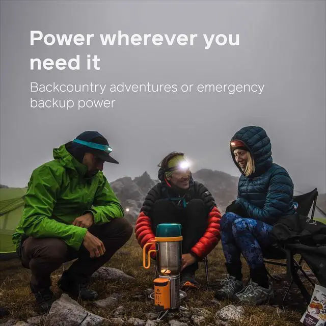 Alt view image 5 of 7 - BioLite CampStove 2+ Wood Burning, Electricity Generating & USB Charging Camp Stove