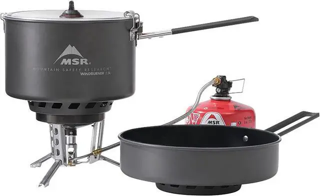 Main image of MSR WindBurner Combo Windproof Camping and Backpacking Stove and Cookware System 2.5L/1.5L