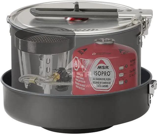 Alt view image 2 of 6 - MSR WindBurner Combo Windproof Camping and Backpacking Stove and Cookware System 2.5L/1.5L