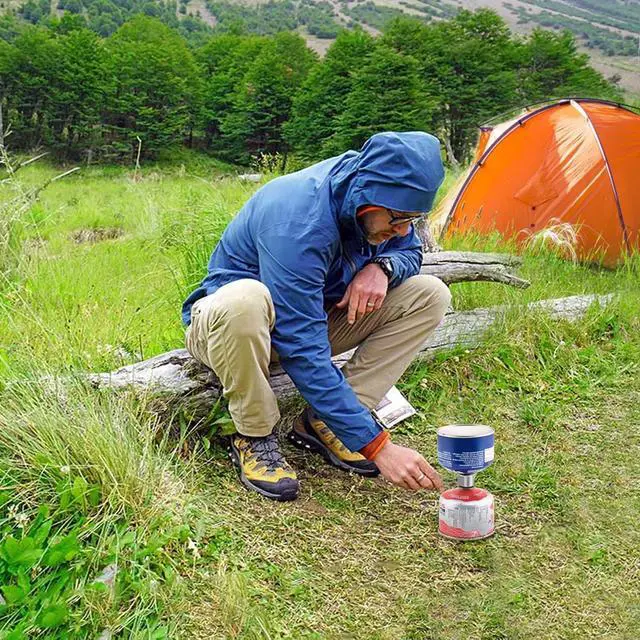 Alt view image 7 of 7 - SAN LIKE 3PCS Camping Stove Gas Adapter Propane Isobutane Butane Refill Gas Adapters Set Propane to Butane Adapter Outdoor Camp Fuel Canister Adapter Conversion