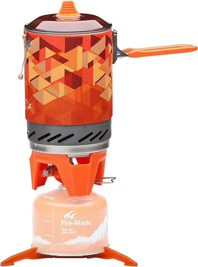 Main image of Fire-Maple Fixed Star X2 Backpacking and Camping Stove System Outdoor Propane Camp Cooking Gear Portable Pot Jet Burner Set Ideal for Hiking, Trekking, Fishing, Hunting Trips and Emergency Use