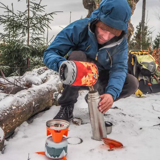 Alt view image 7 of 7 - Fire-Maple Fixed Star X2 Backpacking and Camping Stove System Outdoor Propane Camp Cooking Gear Portable Pot Jet Burner Set Ideal for Hiking, Trekking, Fishing, Hunting Trips and Emergency Use