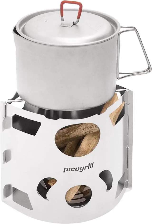 Alt view image 2 of 5 - 85 - The Ultra-Light Wood Stove (Hobo Stove)