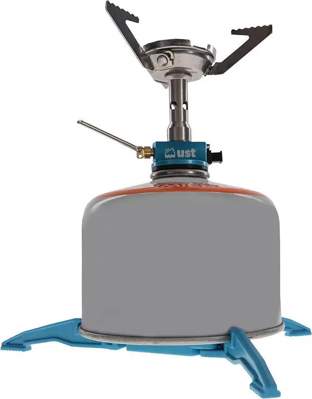 Main image of UST Trekker Stove with Collapsible Design, Strong Construction and Carry Bag for Camping, Hiking, Backpacking, One Size