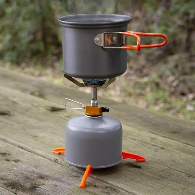 Alt view image 5 of 5 - UST Trekker Stove with Collapsible Design, Strong Construction and Carry Bag for Camping, Hiking, Backpacking, One Size