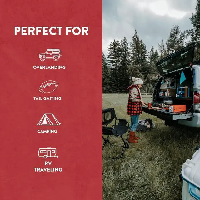 Alt view image 4 of 7 - GasOne GS-8300 - Camp Stove Compact Butane Stove with Carrying Case - Foldable Portable Stove