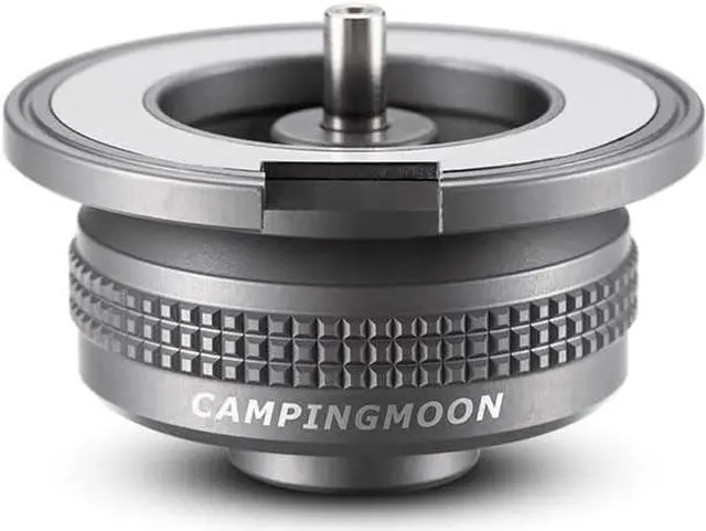 Main image of Campingmoon Camping Gas Stove Adapter, Input: EN417 Lindal Valve Canister, Output: Butane Gas Stove Z13M