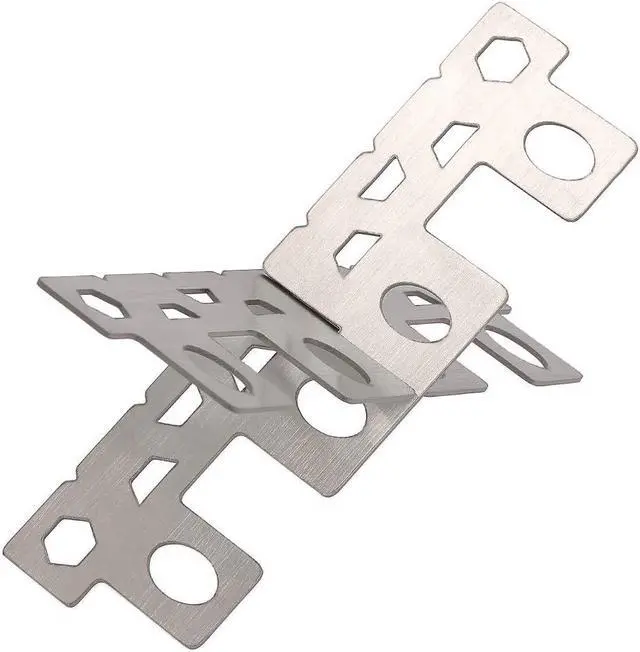 Alt view image 3 of 6 - Lixada Titanium Alcohol Stove Rack Cross Stand Outdoor Camping Stove Stand Support Rack