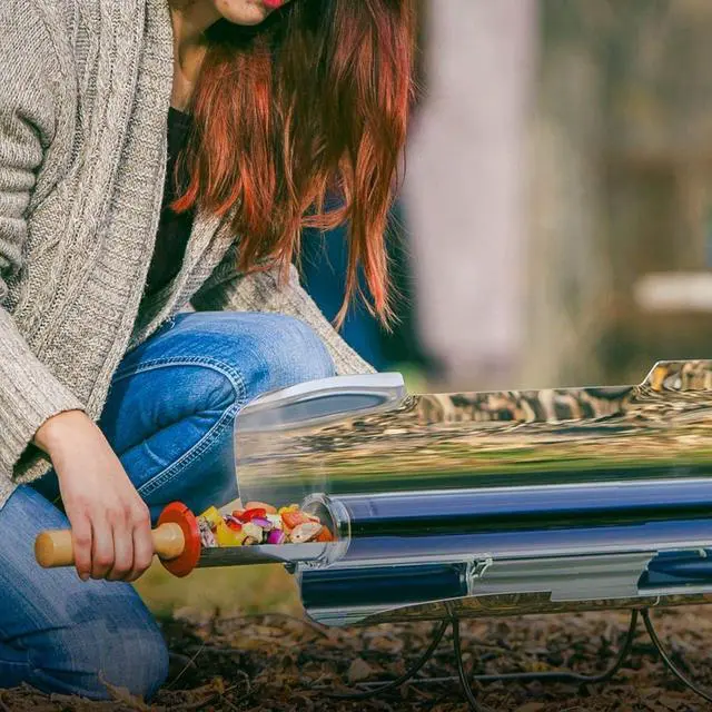 Alt view image 2 of 7 - GOSUN Sport Solar Oven | Fastest Portable Camping Stove| Compact Camping Cookware and Survival Gear | Outdoor Oven & Solar Powered Camping Grill | Off-Grid Solar Oven for Hiking & Camping