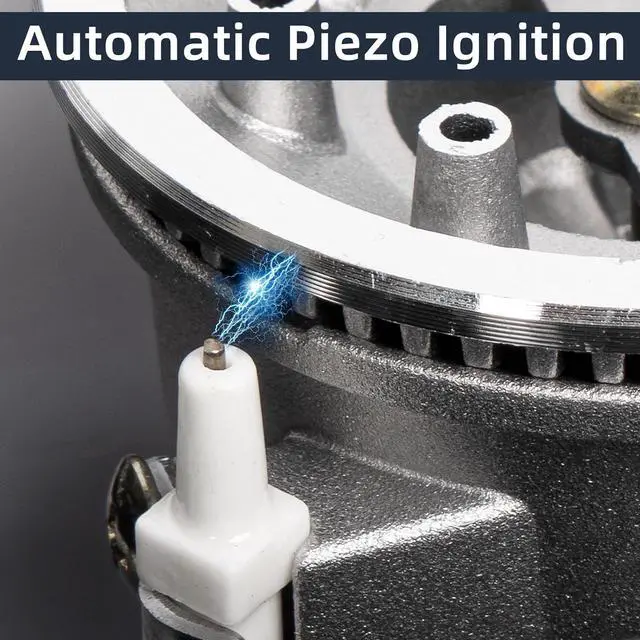 Alt view image 5 of 7 - SHINESTAR Dual Fuel Stove with Butane & Propane Compatibility, Portable Camping Stove for Outdoor Cooking, Propane Adapter Hose and Carrying Case Included, 7800 BTUs Output