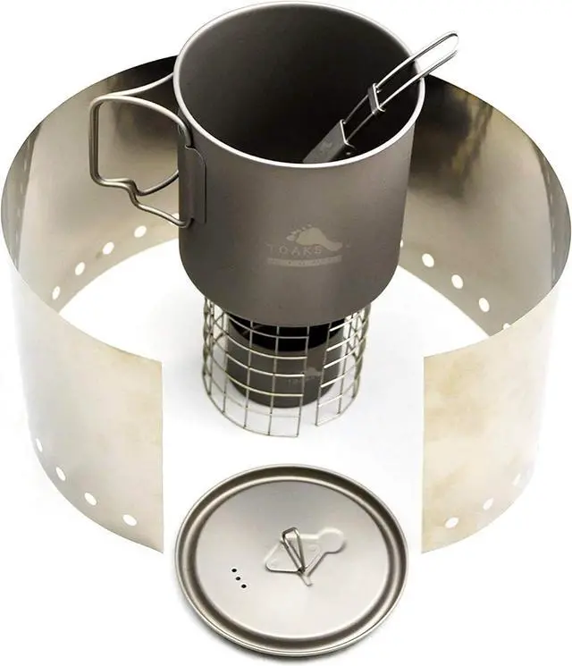 Alt view image 4 of 7 - TOAKS Titanium Siphon Alcohol Stove