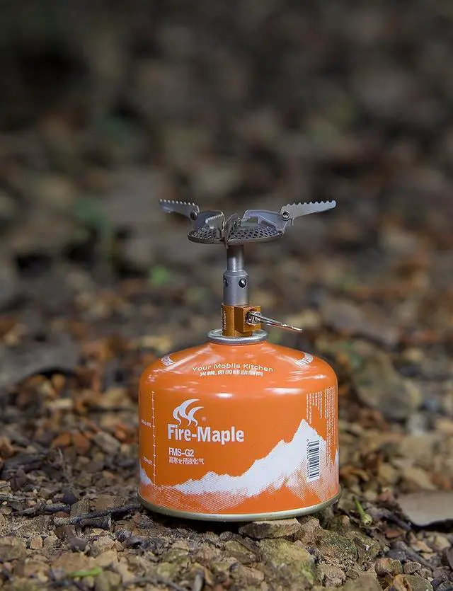 Alt view image 7 of 7 - Fire-Maple FMS-116T Portable Stove Ultra Light, Hiking Stove Titanium Backpacking Stove, Outdoor Camping Ultralight Gear, Essential for Earthquake Emergency Kit