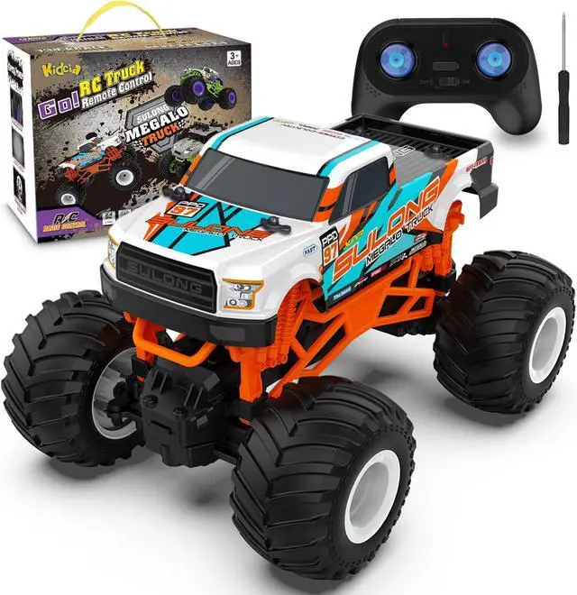 Main image of 1:16 Scale RC Monster Truck - 2.4GHz All Terrain Car for Kids 4-12, 20 Km/h Off Road RC Truck, Christmas or Birthday Gift