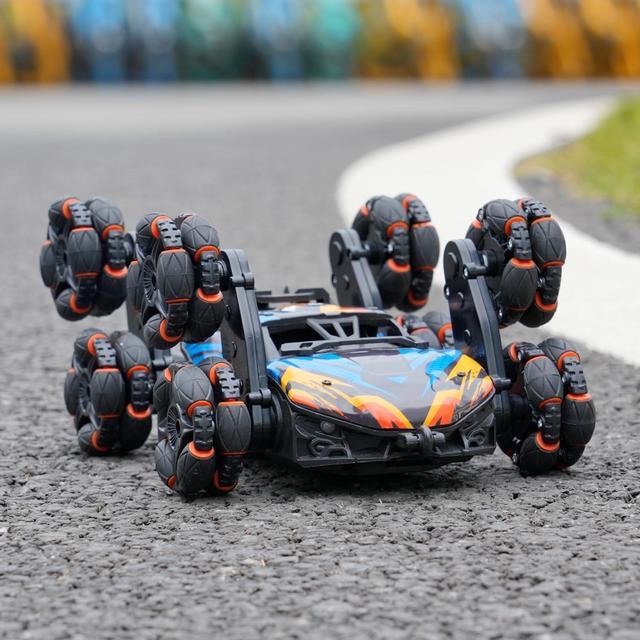 Alt view image 2 of 7 - Cool 8 Wheels Hand Controlled rc Stunt Car Toys, Gesture Sensing Remote Control Cars for Boys Age 6 7 8-12 13 14 Year Old, Birthday Gifts Ideas for Kids