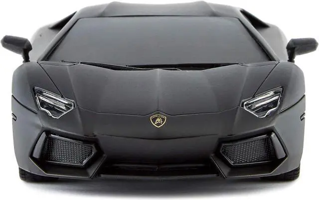 Alt view image 2 of 7 - CMJ RC Cars Lamborghini LP700-4 Remote Control RC Car Officially Licensed 1:24 Scale Working Lights 2.4Ghz. Great Kids Play Toy Auto (Black)