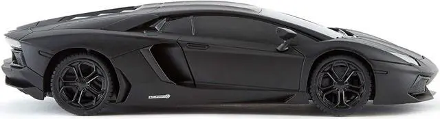 Alt view image 3 of 7 - CMJ RC Cars Lamborghini LP700-4 Remote Control RC Car Officially Licensed 1:24 Scale Working Lights 2.4Ghz. Great Kids Play Toy Auto (Black)