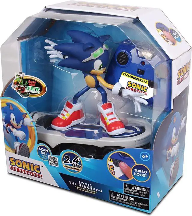 Main image of NKOK Sonic NKOK Free Rider R/C, Turbo Boost Feature: Goes from Fast to Super-Fast, Allows Children to Pretend to Drive and Have Fun at The Same Time, for Ages 6 and up