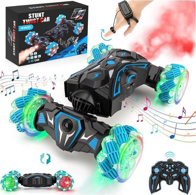 Remote Control Car for Boys 6 12 yr Gesture Sensing RC Stunt Car Toys for Kids 2.4gHz 4WD Hand Controlled RC Car 360 Rotating Transform Drift Car Birthday Gift for Kids Aged 6 7 8 9 10 11 12 Newegg ...