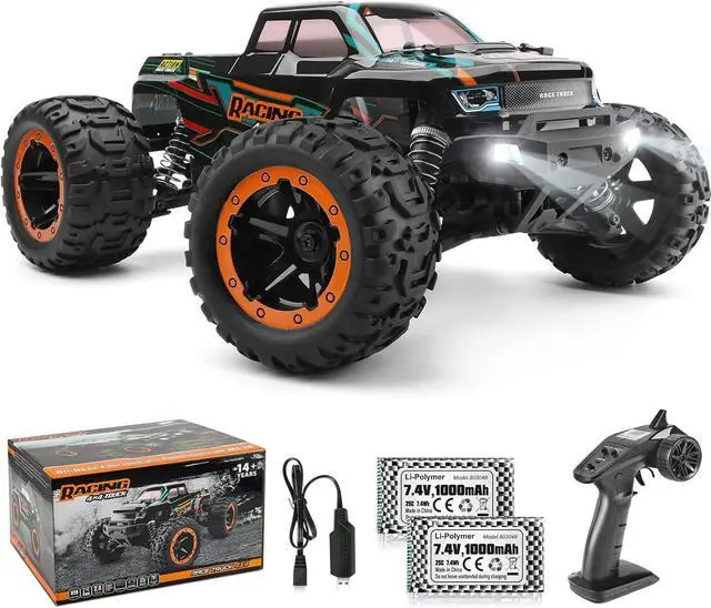 Main image of HAIBOXING RC Cars 16889, 1:16 Remote Control Car for Adults, High-Speed 36km/h RC Trucks RTR RC Crawler 2.4G All Terrain Waterproof Off-Road Vehicle with 2 Batteries Gifts Toys for Kids, Boys 8+