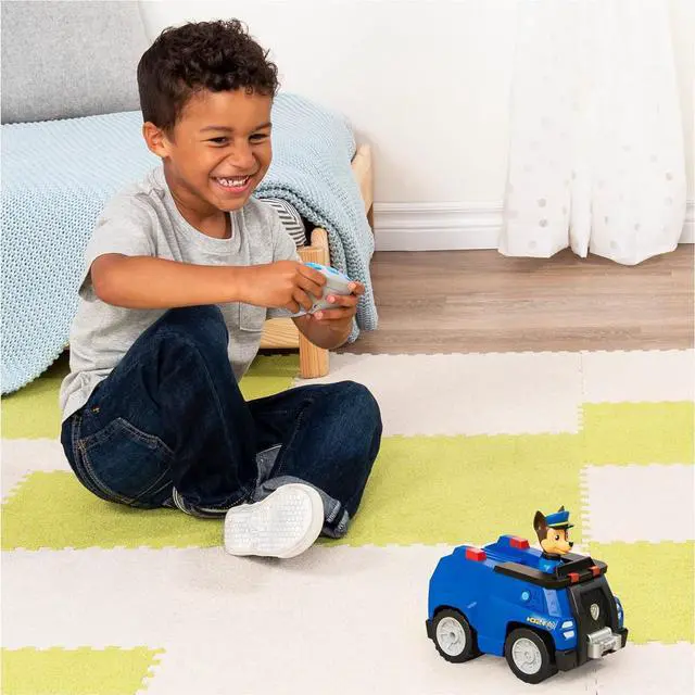 Alt view image 3 of 7 - Paw Patrol, Chase Remote Control Police Cruiser with 2-Way Steering, for Kids Aged 3 and Up