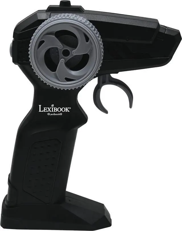 Alt view image 4 of 7 - Lexibook RC18, Crosslander radio road motorcycle, up to 12km/h, perfect balance, light effects, crazy skids, fast acceleration, ergonomic remote control, rechargeable