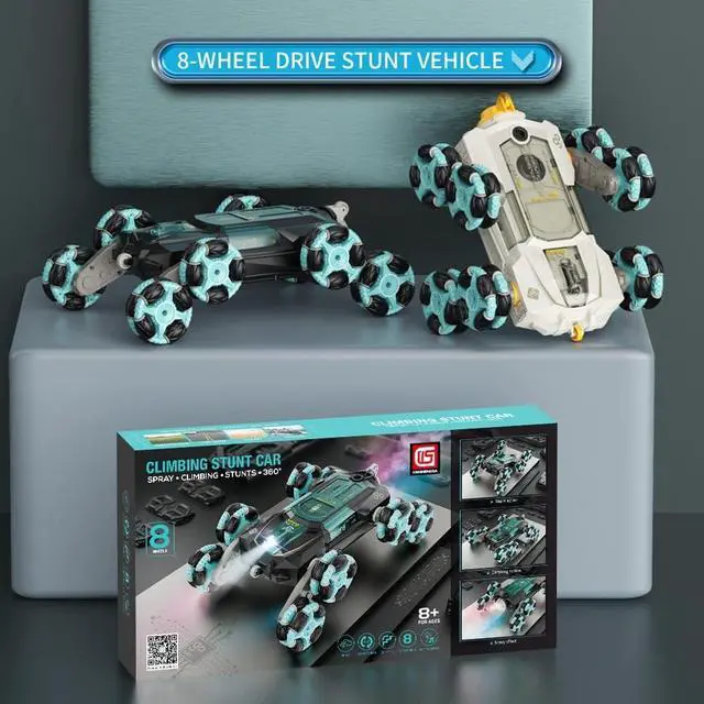 Alt view image 7 of 7 - ATHLERIA 8WD Gesture Sensing Rc Stunt Car Toys for Boy Age 8-13,Hand Remote Control Car,Coolest Christmas Birthday Present Ideas for Boys Girls Kids Teens Age 8 9 10 11 12 13+ Year,Racing Drift Car