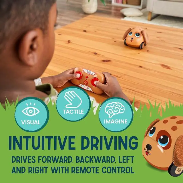 Alt view image 3 of 7 - Poko Petz, Remote Control Car for Toddlers Dog Toys - 2.4GH for Boys and Girls, Light Up Toddler Toys, Singing, Talking Toys, Preschool Toys, Best Birthday, Toddler Gifts for Ages 3 and Up