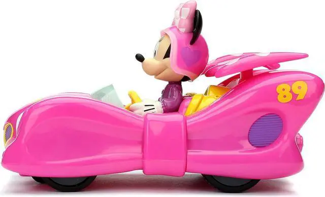 Alt view image 5 of 7 - Jada Toys Disney Mickey & The Roadster Racers RC/Radio Control Toy Vehicle, Hot Pink