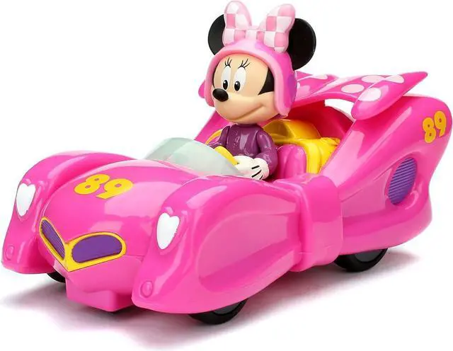 Alt view image 6 of 7 - Jada Toys Disney Mickey & The Roadster Racers RC/Radio Control Toy Vehicle, Hot Pink