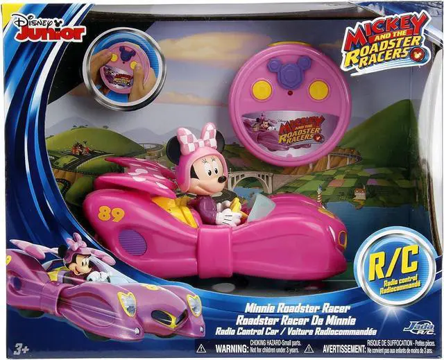 Alt view image 7 of 7 - Jada Toys Disney Mickey & The Roadster Racers RC/Radio Control Toy Vehicle, Hot Pink