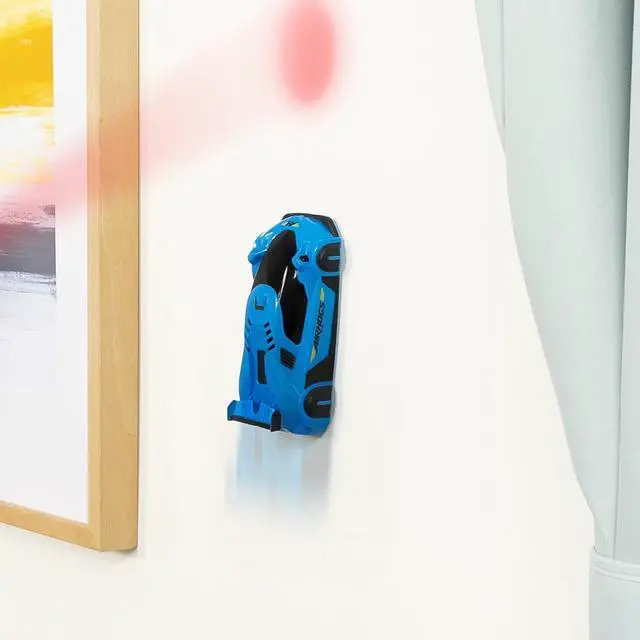 Alt view image 5 of 7 - Air Hogs, Zero Gravity Light, Light-Guided Wall Racer, Wall Climbing Race Car,Blue