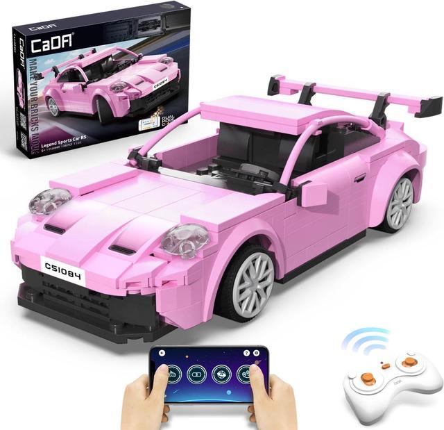 CaDA RC Building Car Toy Set for 8 12 Year Old Girls Boys Pink Programmable RC Racing Car STEM Building Toy Remote Control Car Educational Gift for Kids Newegg