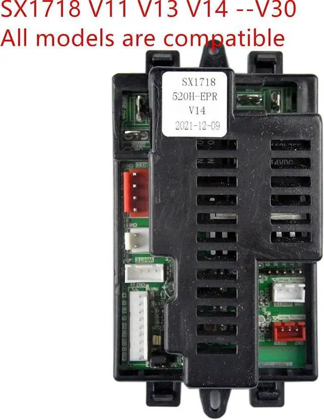 Alt view image 2 of 4 - SX1718 520H-EPR V14 HLX Children's Electric car Bluetooth Remote Control Receiver, for Kids Ride On Toys,SX1718 12V Controller for Toy car