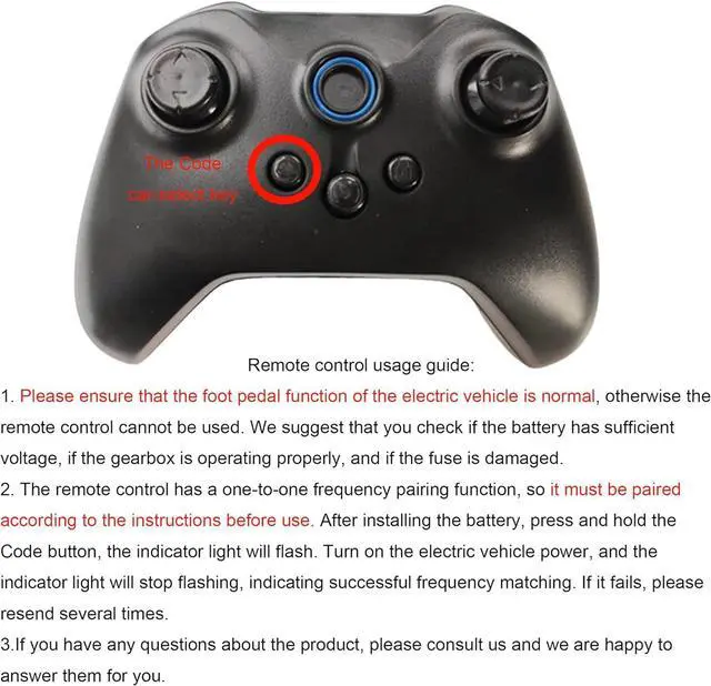 Alt view image 3 of 4 - SX1718 520H-EPR V14 HLX Children's Electric car Bluetooth Remote Control Receiver, for Kids Ride On Toys,SX1718 12V Controller for Toy car