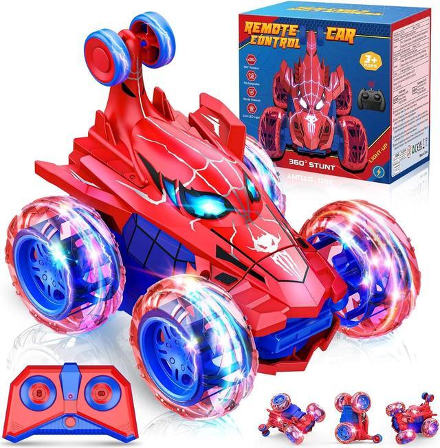 Spider RC Cars Boys Toys Remote Control Car for 3 4 5 6 7 8 9