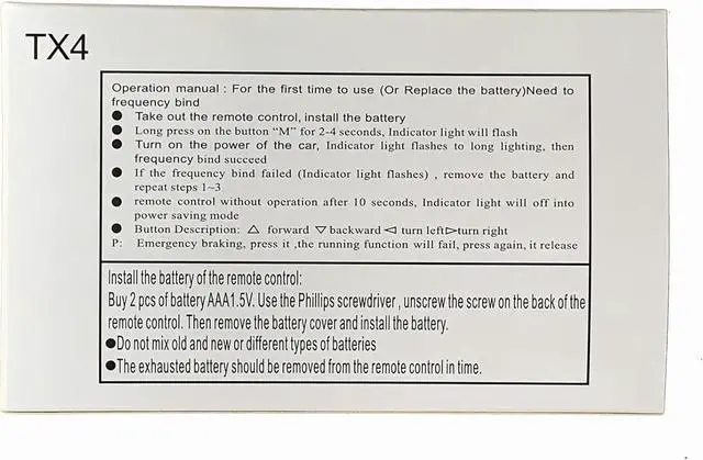 Alt view image 6 of 7 - weelye RX25 6V Kids Powered Ride on car 2.4G Bluetooth Remote Control and Receiver Kit Controller Control Box Accessories for Children Electric Ride On Car Replacement Parts