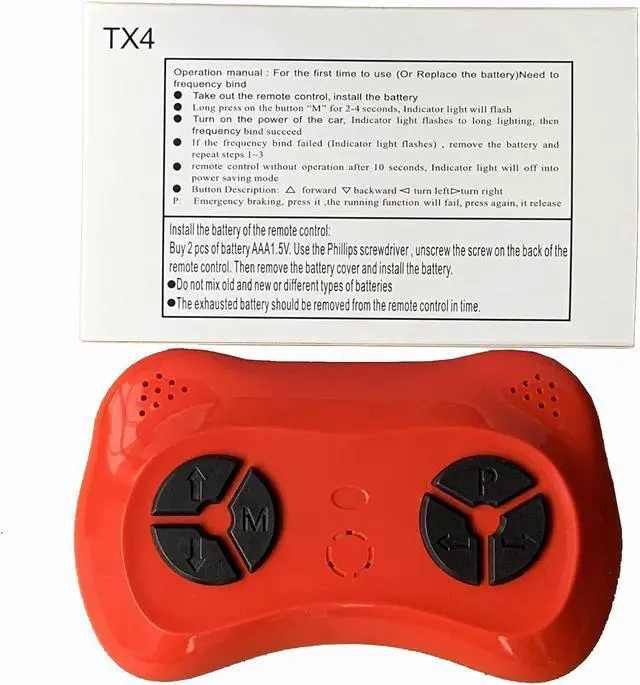 Alt view image 5 of 7 - weelye RX25 6V Kids Powered Ride on car 2.4G Bluetooth Remote Control and Receiver Kit Controller Control Box Accessories for Children Electric Ride On Car Replacement Parts