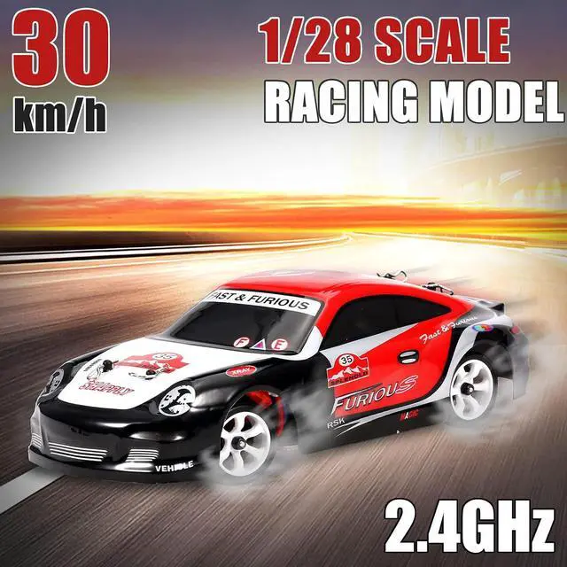 Alt view image 2 of 7 - GoolRC WLtoys K969 RC Car, 1:28 Scale 2.4GHz Remote Control Car, 4WD 30KM/H High Speed RC Racing Car, Drift Car for Kids and Adults