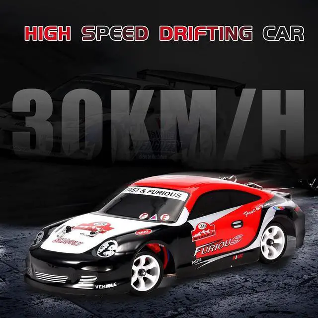 Alt view image 3 of 7 - GoolRC WLtoys K969 RC Car, 1:28 Scale 2.4GHz Remote Control Car, 4WD 30KM/H High Speed RC Racing Car, Drift Car for Kids and Adults