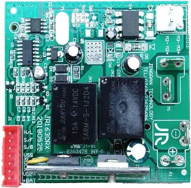 Alt view image 5 of 7 - JR1630RXS JR-RX-12V Kids Powered Ride on car 2.4G Bluetooth Remote Control and Receiver Kit Controller Control Box Accessories for Children Electric Ride On Car Replacement Parts