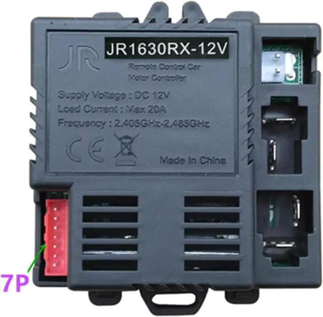 Alt view image 4 of 7 - JR1630RXS JR-RX-12V Kids Powered Ride on car 2.4G Bluetooth Remote Control and Receiver Kit Controller Control Box Accessories for Children Electric Ride On Car Replacement Parts