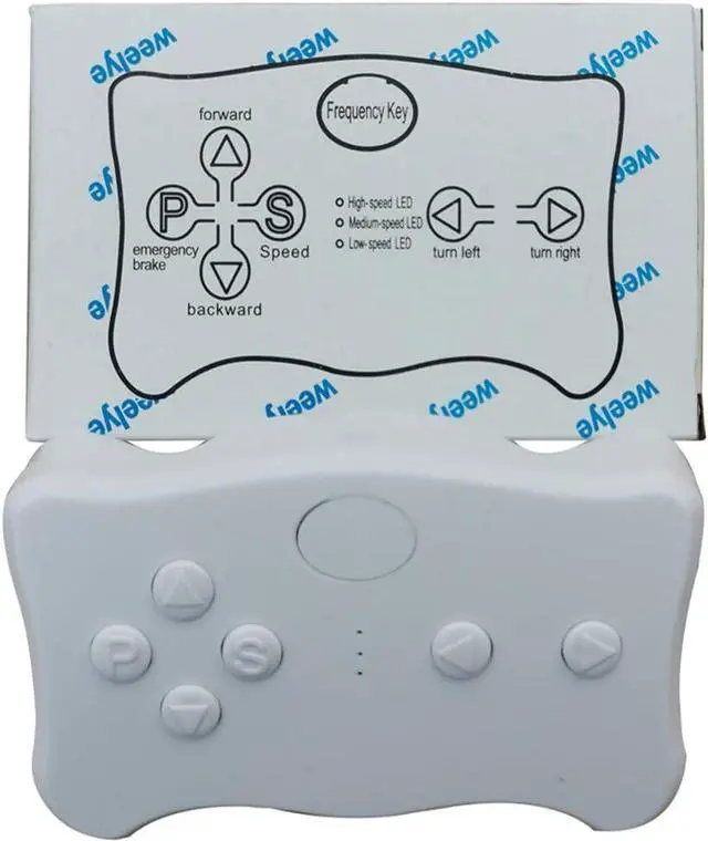 Alt view image 6 of 7 - weelye RX23 (RX18) 12V 2.4G Bluetooth Remote Control and Receiver for Kids Ride On Toys, 12V Control Box Motherboard Accessories for Kids Powered Wheel Circuit Board Replacement Parts