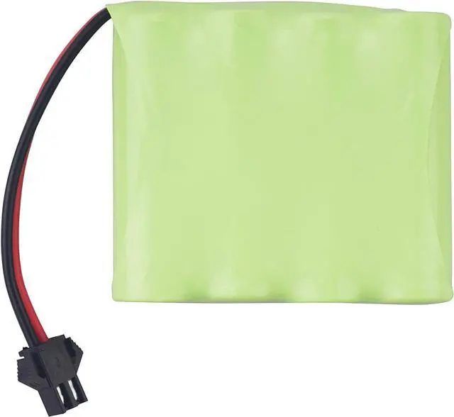 Alt view image 6 of 7 - sea jump Accessories 2PCS AA 4.8V 800mAh Rechargeable RC Toy Car Battery SM2P Plug RC Truck Stunt Car Excavator Toy Car Battery and USB Charging Cable